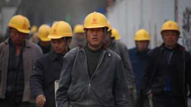 siła robocza w Chinach