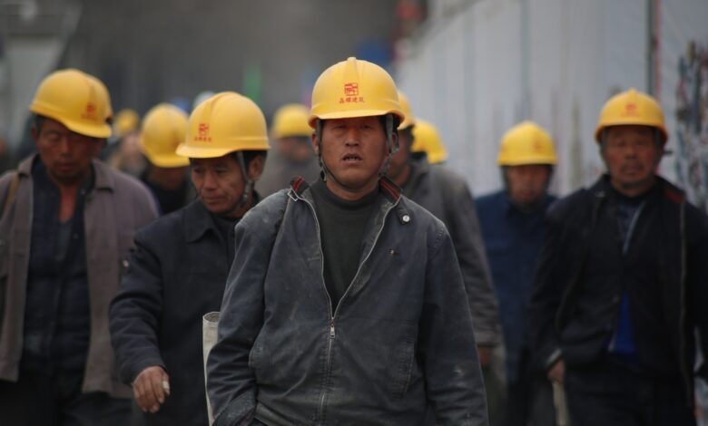 siła robocza w Chinach
