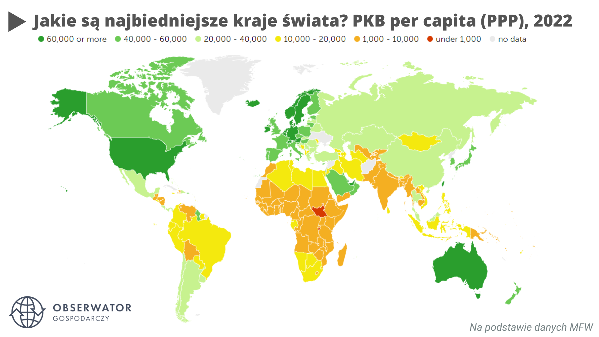 Jakie są najbiedniejsze kraje świata? PKB per capita PPP
